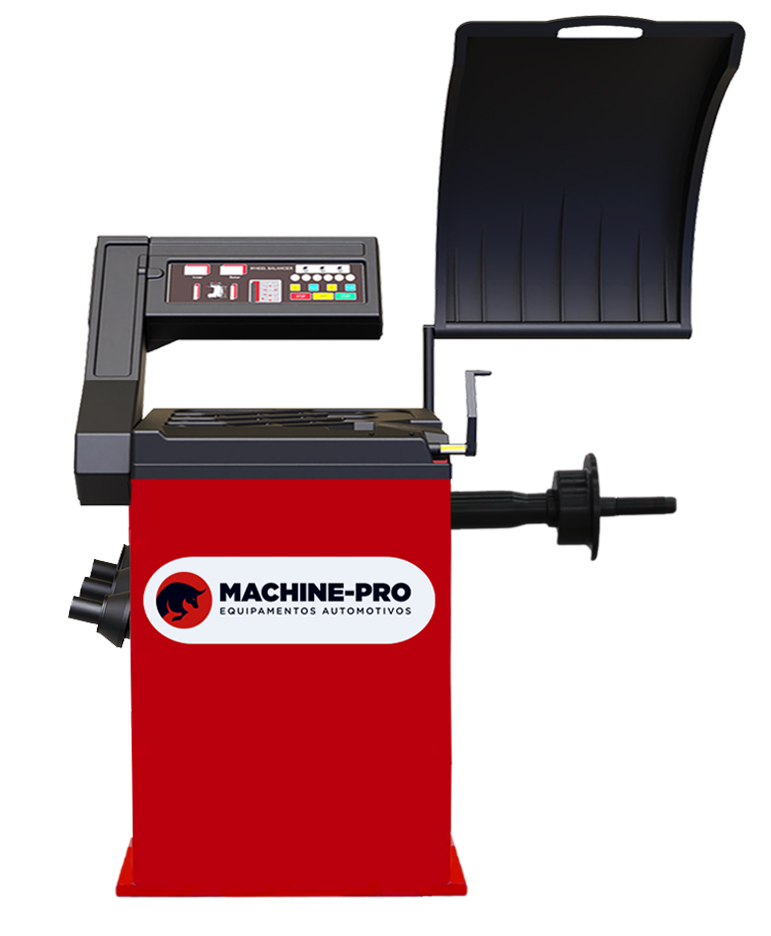 Balanceadora-de-Rodas-Motorizada-com-Capo-de-Proteção-BMP-895-Machine-Pro